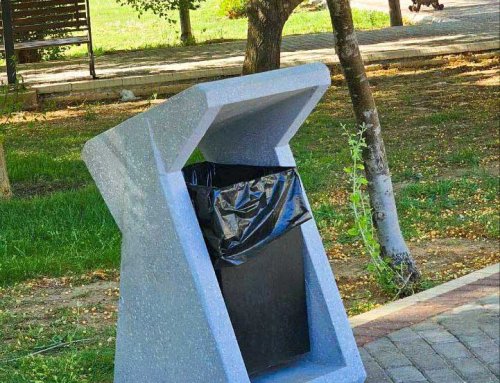 سطل زباله بتنی مدل Z1